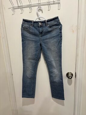 INC International Concepts Faded Blue Ankle Jeans